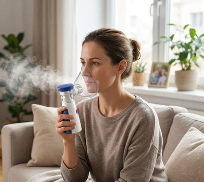 Nebulizador Portátil Para Adultos y Niños