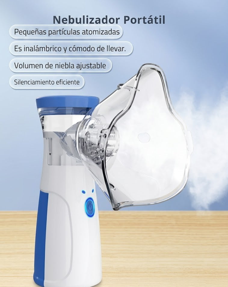 Nebulizador Portátil Para Adultos y Niños